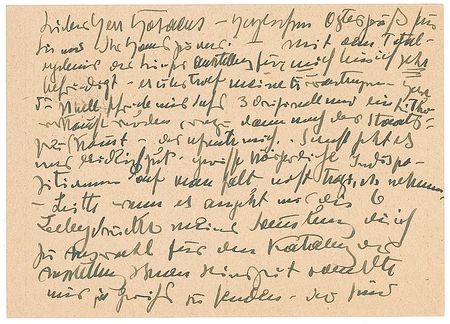 Lot #502 Alfred Kubin Postcard - Image 1