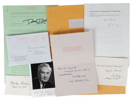 Lot #372 Nobel Prize Winners: Chemistry Group Lot - Image 2