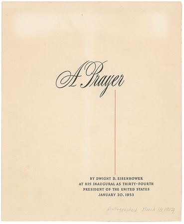Lot #89 Dwight D. Eisenhower Broadside - Image 2