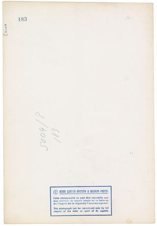 Lot #492 Henri Cartier-Bresson Photograph - Image 2