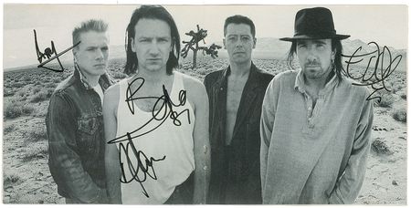 Lot #647 U2 CD Insert - Image 1