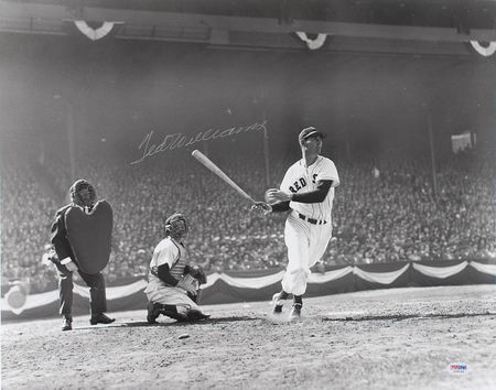 Lot #838 Ted Williams Signed Photographs - Image 1