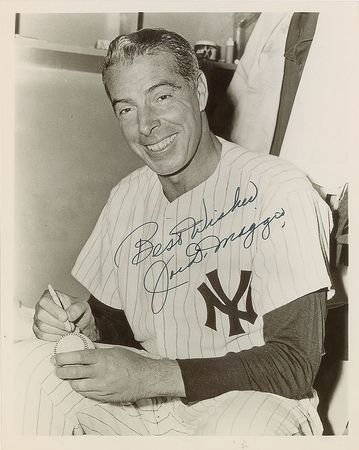 Lot #848 Joe DiMaggio Signed Photographs - Image 2