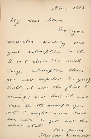 Lot #54 Theodore Roosevelt: First edition of Rooseveltâ€™s American Big-Game Hunting - Image 2
