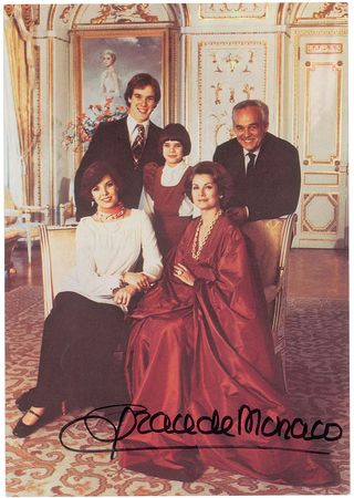 Lot #791 Grace Kelly and Prince Rainier - Image 1