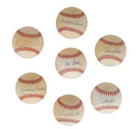 Lot #819 Baseball Baseballs - Image 1