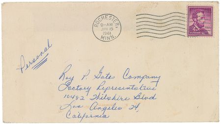 Lot #536 Ernest Hemingway: Scarce late-in-life Hemingway letter - Image 3