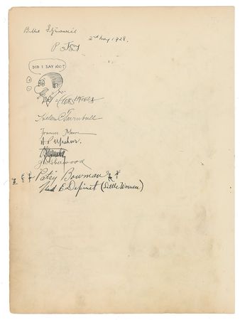 Lot #576 Feodor Chaliapin Sketch - Image 2