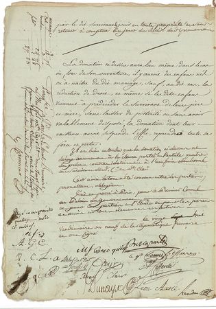 Lot #314 Napoleon: Boldly signed 1801 Bonaparte in combination with his elite guard - Image 4