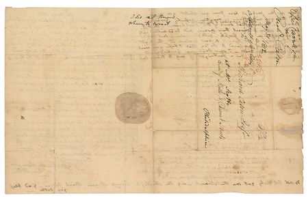 Lot #177 Maryland: Charles Carroll of Carrollton Handwritten Letter Signed - Image 2