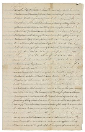 Lot #342 Timothy Matlack - Image 1