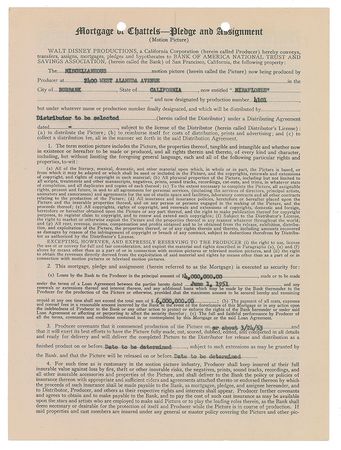 Lot #513 Roy O. Disney - Image 1