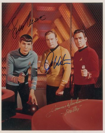 Lot #807 Star Trek Signed Photograph - Image 1