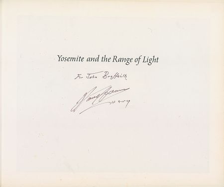 Lot #490 Ansel Adams Book - Image 2