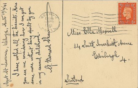 Lot #552 George Bernard Shaw Signed Notes - Image 2