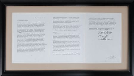 Lot #277 Apple: Ronald Wayne: Apple?s third co-founder - Image 2
