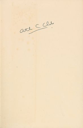 Lot #563 Arthur C. Clarke - Image 1