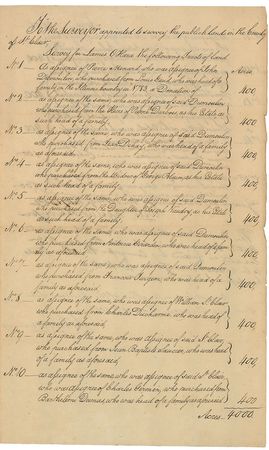 Lot #21 William Henry Harrison Signed Document