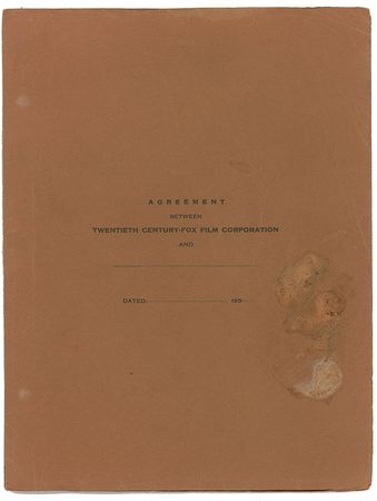 Lot #627 Eddie Cochran Signed Document - Image 1