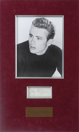Lot #746 James Dean Signature - Image 1