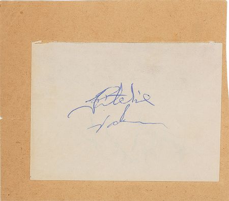 Lot #648 Ritchie Valens Signature - Image 1
