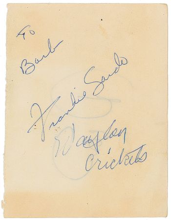 Lot #648 Ritchie Valens Signature - Image 2