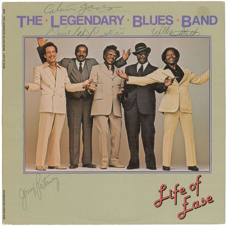 Lot #656  Legendary Blues Band Signed Album - Image 1