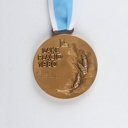 Lot #3070 Lake Placid 1980 Winter Olympics Bronze Winner?s Medal Awarded to Bo Berglund - Image 2