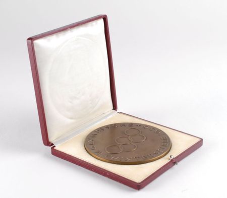 Lot #3030 Garmisch 1936 Winter Olympics Winner?s Medal Prototype - Image 4
