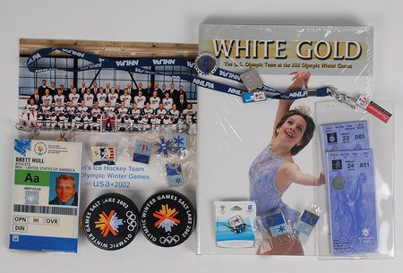 Lot #3092 Salt Lake City 2002 Winter Olympics Collection Belonging to Brett Hull - Image 2