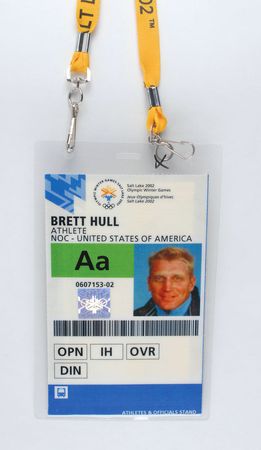 Lot #3092 Salt Lake City 2002 Winter Olympics Collection Belonging to Brett Hull - Image 5