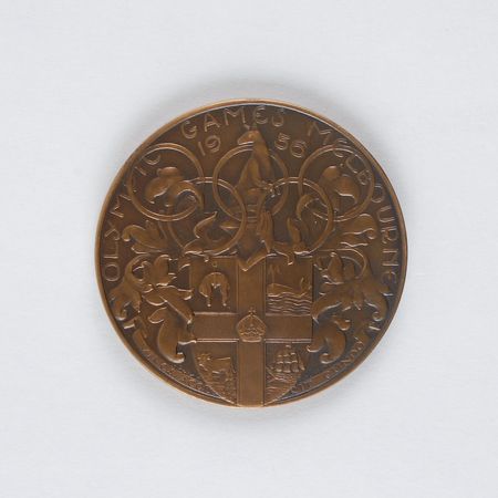 Lot #3043 Melbourne 1956 Summer Olympics Participation Medal - Image 1