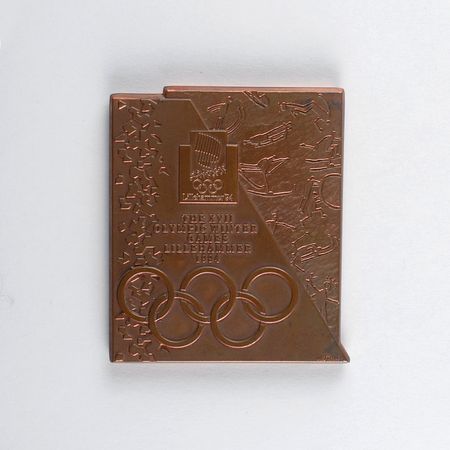 Lot #3086 Lillehammer 1994 Winter Olympics Participation Medal - Image 1