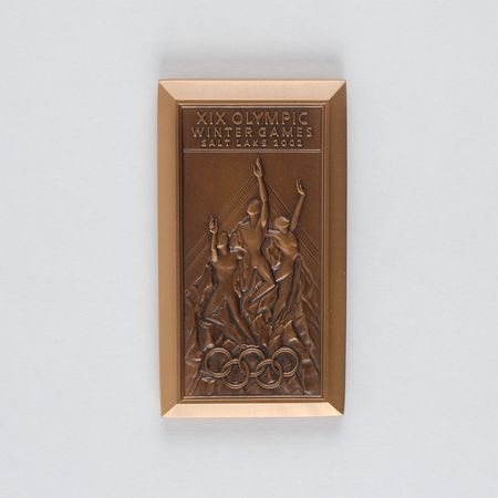 Lot #3093 Salt Lake City 2002 Winter Olympics Participation Medal - Image 1