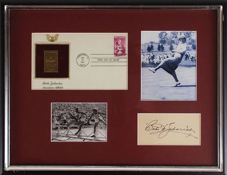 Lot #3027 Babe Didrikson Zaharias Signature