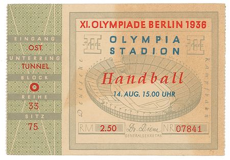 Lot #3107 Summer Olympics Tickets: Amsterdam 1928, Los Angeles 1932, Berlin 1936, and London 1948 - Image 3
