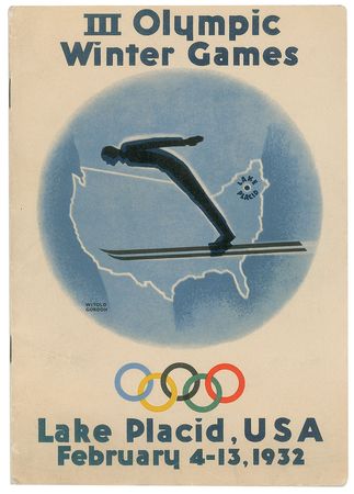 Lot #3022 Lake Placid 1932 Winter Olympics Set of