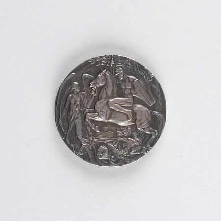 Lot #3008 London 1908 Summer Olympics Silver Winner’s Medal - Image 2