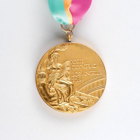 Lot #3078 Los Angeles 1984 Summer Olympics Gold Winner?s Medal - Image 2