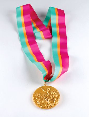 Lot #3078 Los Angeles 1984 Summer Olympics Gold Winner?s Medal - Image 4