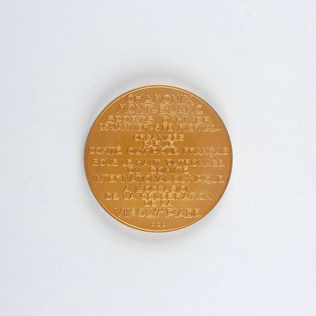 Lot #3013 Chamonix 1924 Winter Olympics Gold Winner?s Medal - Image 2