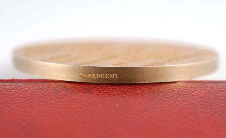 Lot #3013 Chamonix 1924 Winter Olympics Gold Winner?s Medal - Image 4