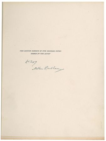 Lot #654 Arthur Rackham: Limited edition of King Arthur signed by the illustrator - Image 1