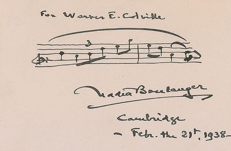 Lot #783 Composers Signed Musical Quotes - Image 1