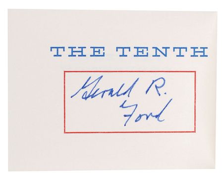 Lot #215 Gerald Ford - Image 2