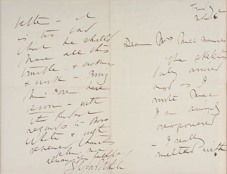 Lot #660 Stanford White Handwritten Letter Signed - Image 2