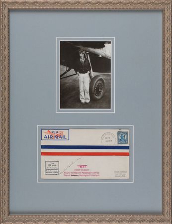 Lot #582 Amelia Earhart Airmail Cover - Image 2