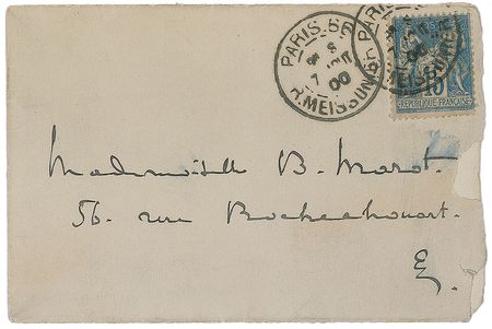 Lot #762 Claude Debussy: Debussy requests rehearsal time with his young soprano - Image 3