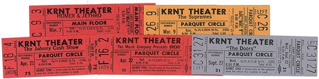 Lot #872 The Doors and Others Set of (5) Tickets - Image 2
