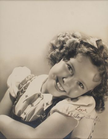 Lot #959 Shirley Temple Signed Photograph - Image 1